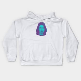 Aubrey Plazas Head Kids Hoodie